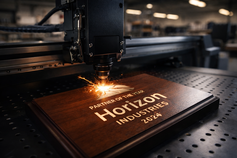 UV printer in action